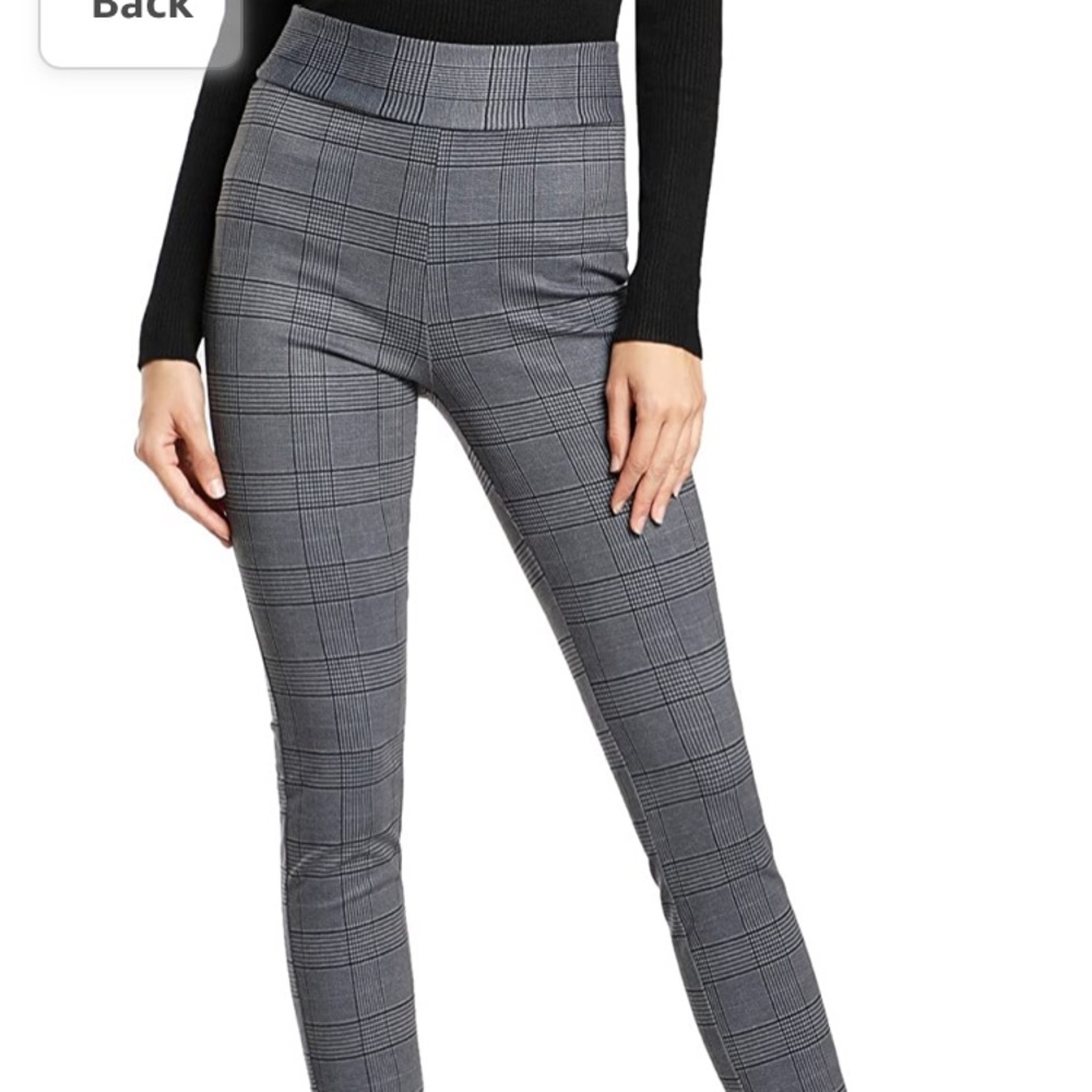Business Casual Slip On Skinny Slacks